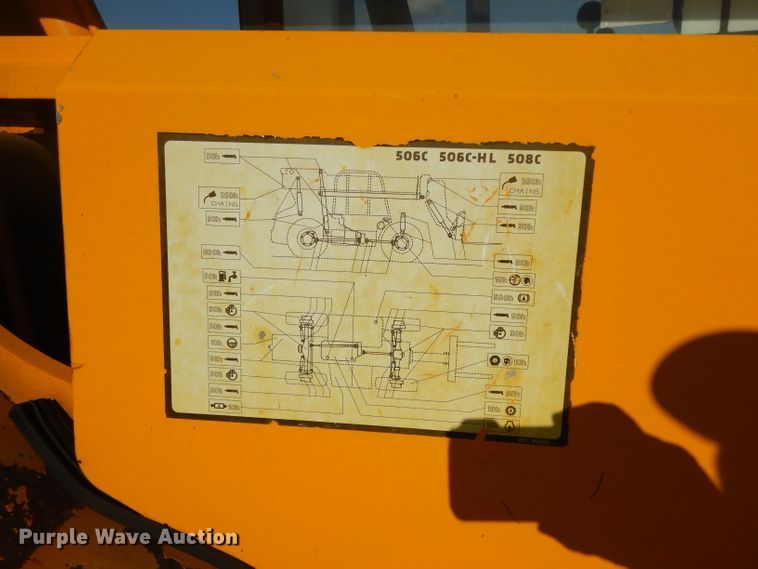 image for item DG6829 2006 JCB 506C HL  telehandler