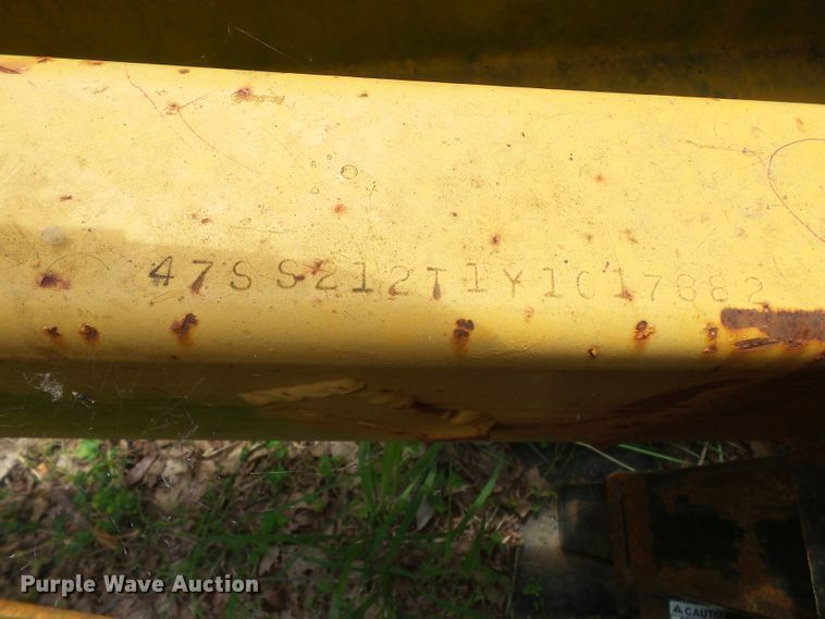 image for item DH3768 2000 Redi Haul FSL21210 equipment trailer