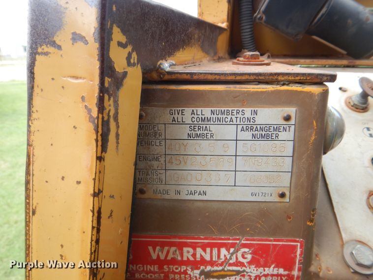 image for item DH5364 1980 Caterpillar 910  wheel loader