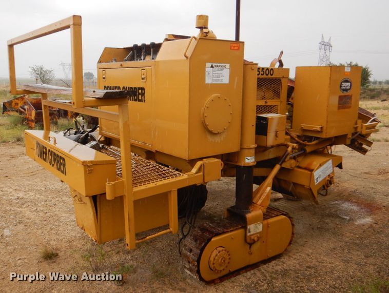 image for item DH5367 1985 Power Curber 5500 curb machine