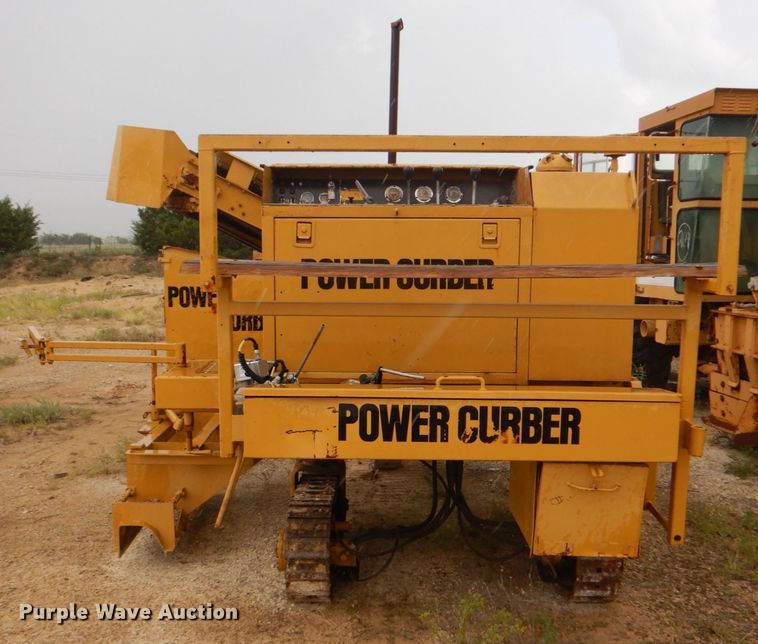image for item DH5367 1985 Power Curber 5500 curb machine