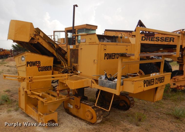 image for item DH5367 1985 Power Curber 5500 curb machine