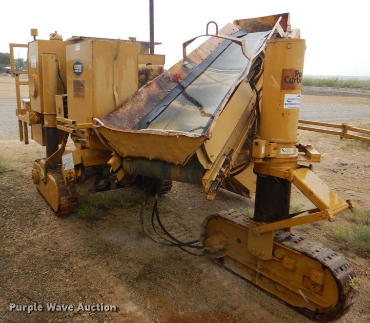 image for item DH5367 1985 Power Curber 5500 curb machine
