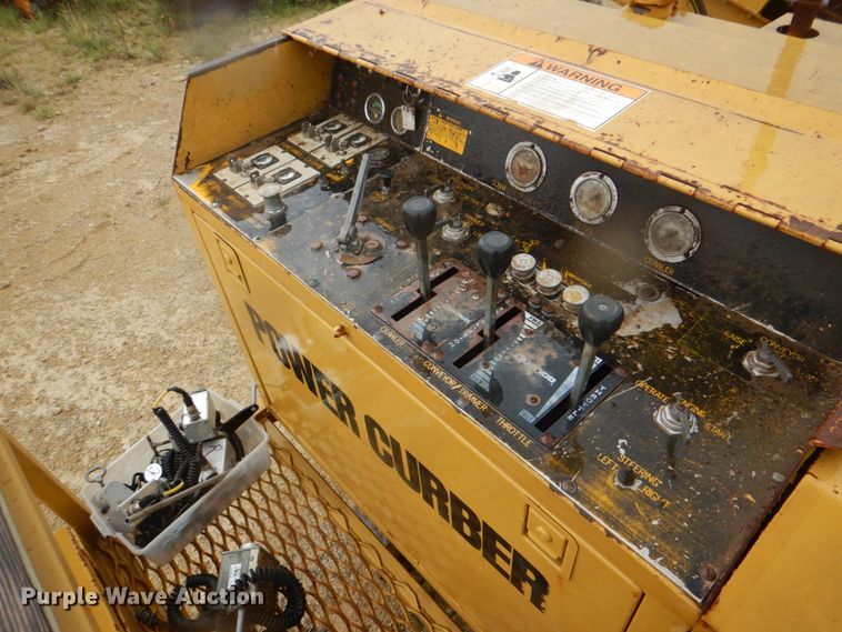 image for item DH5367 1985 Power Curber 5500 curb machine