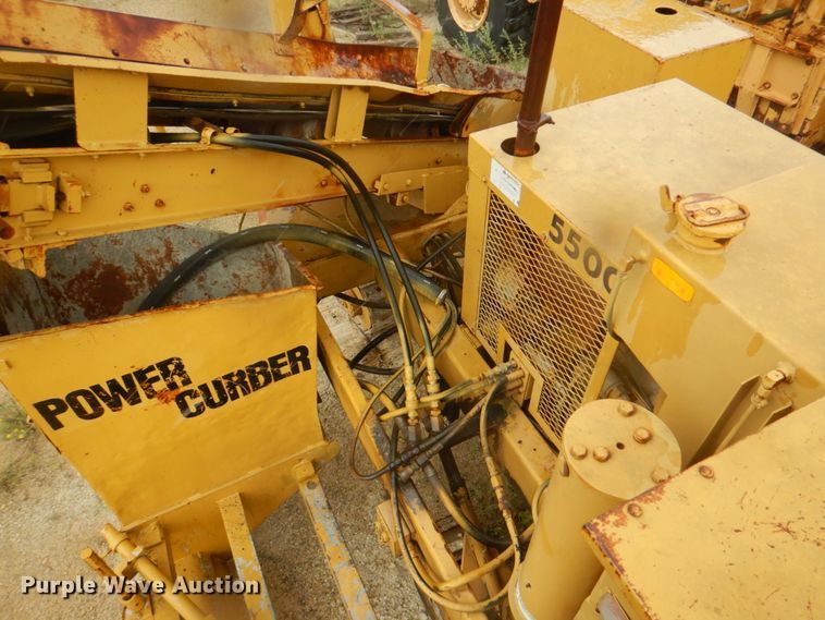 image for item DH5367 1985 Power Curber 5500 curb machine