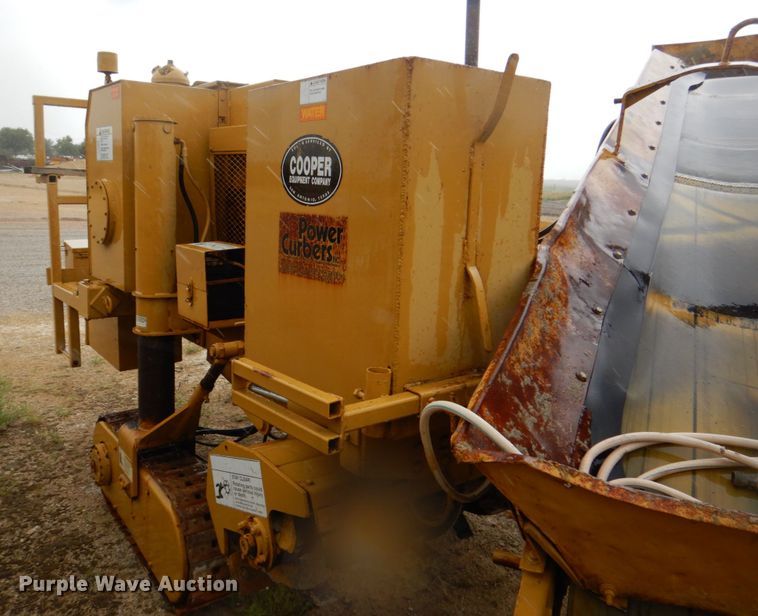 image for item DH5367 1985 Power Curber 5500 curb machine