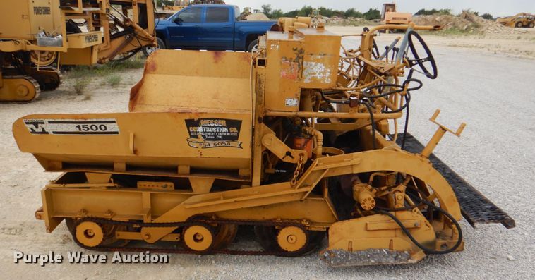 image for item DH5368 Mauldin 1500  paver