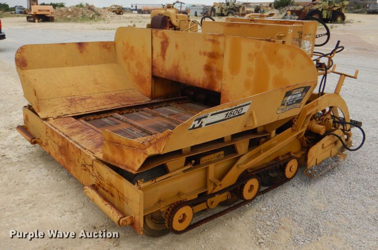 image for item DH5368 Mauldin 1500  paver