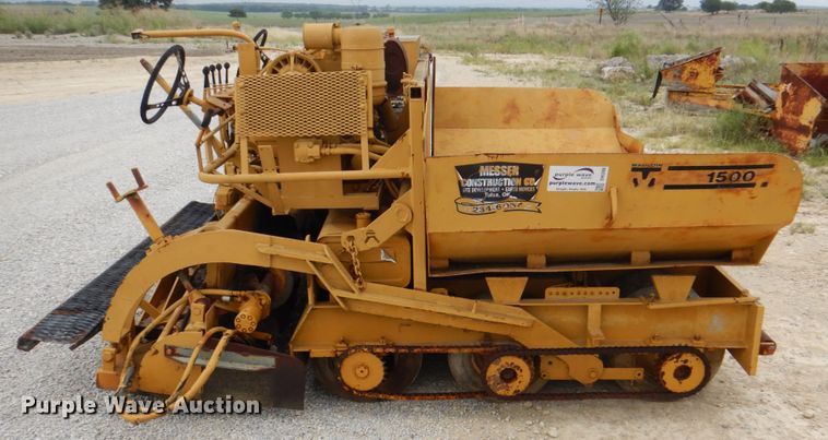 image for item DH5368 Mauldin 1500  paver