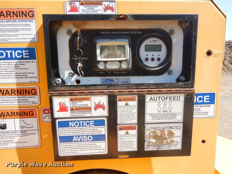 image for item DH6500 2014 Morbark M15RX wood chipper