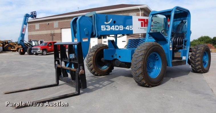 image for item DH6510 2003 Gradall 534D9-45  telehandler
