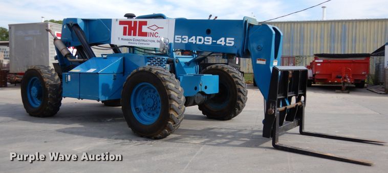 image for item DH6510 2003 Gradall 534D9-45  telehandler