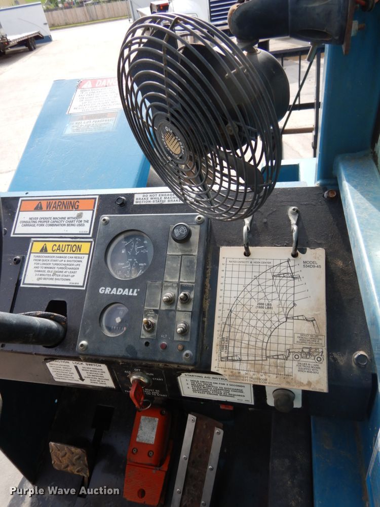 image for item DH6510 2003 Gradall 534D9-45  telehandler