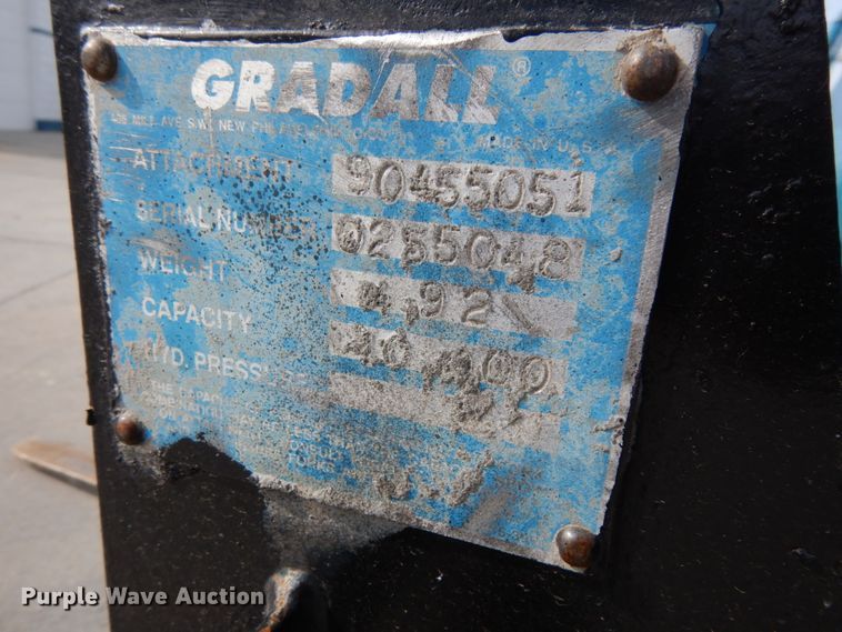 image for item DH6510 2003 Gradall 534D9-45  telehandler