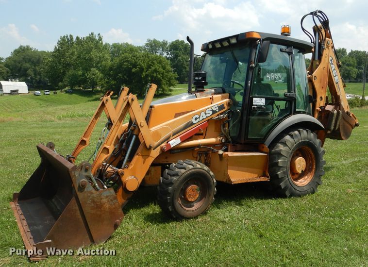 image for item DH7001 2002 Case 580 Super M  backhoe