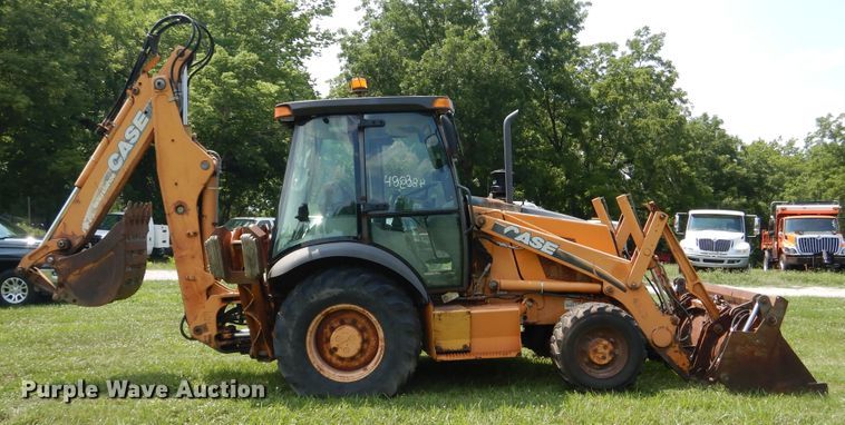 image for item DH7001 2002 Case 580 Super M  backhoe