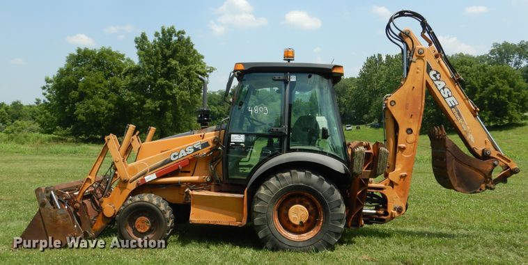 image for item DH7001 2002 Case 580 Super M  backhoe