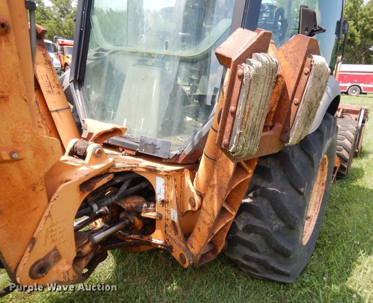 image for item DH7001 2002 Case 580 Super M  backhoe