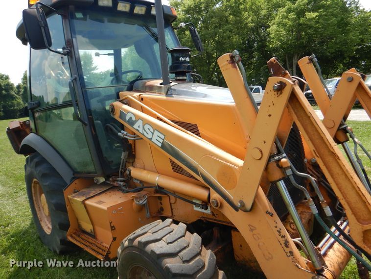 image for item DH7001 2002 Case 580 Super M  backhoe