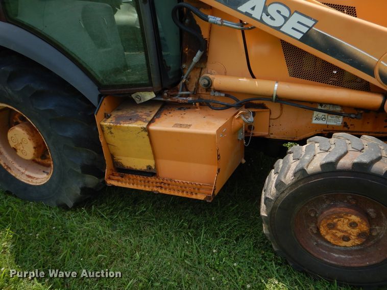 image for item DH7001 2002 Case 580 Super M  backhoe