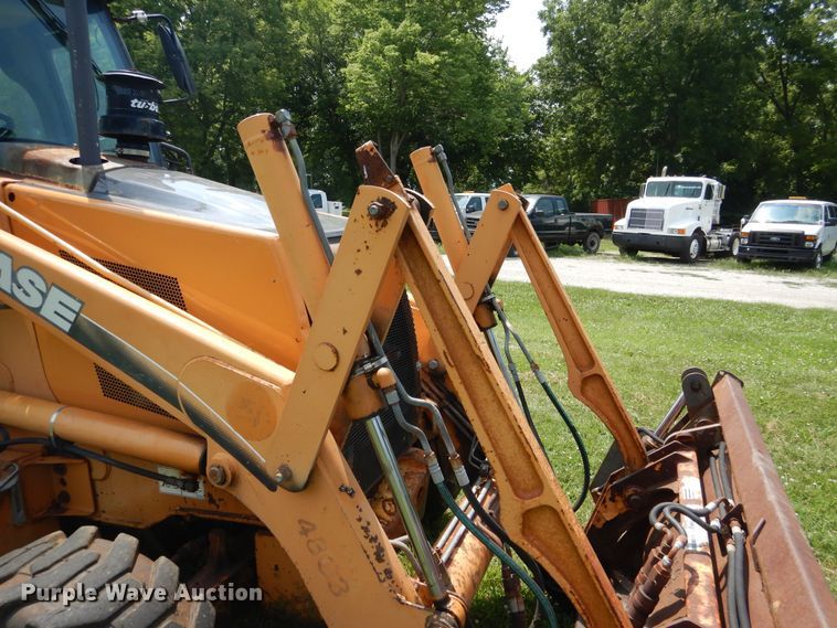 image for item DH7001 2002 Case 580 Super M  backhoe