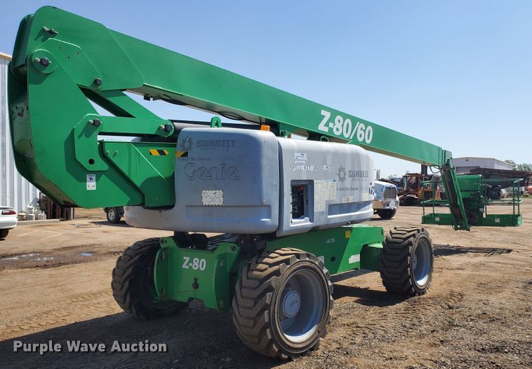 image for item DJ3142 2012 Genie Z80/60  boom lift