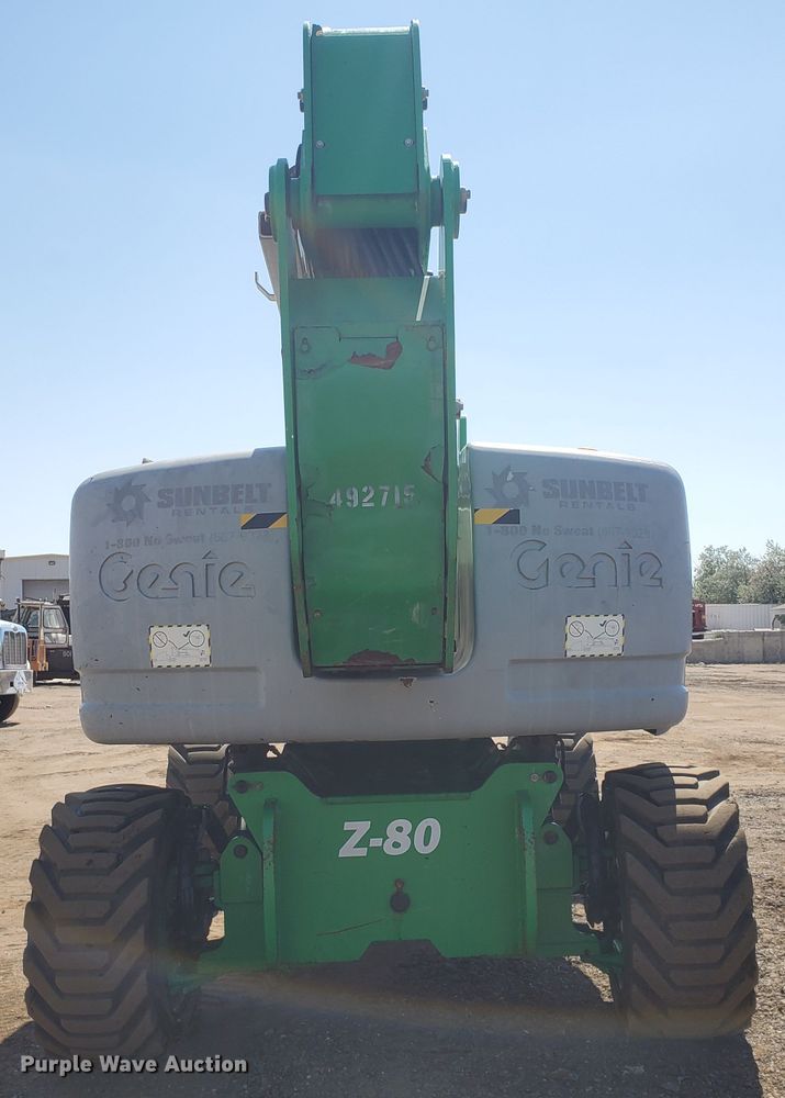 image for item DJ3142 2012 Genie Z80/60  boom lift