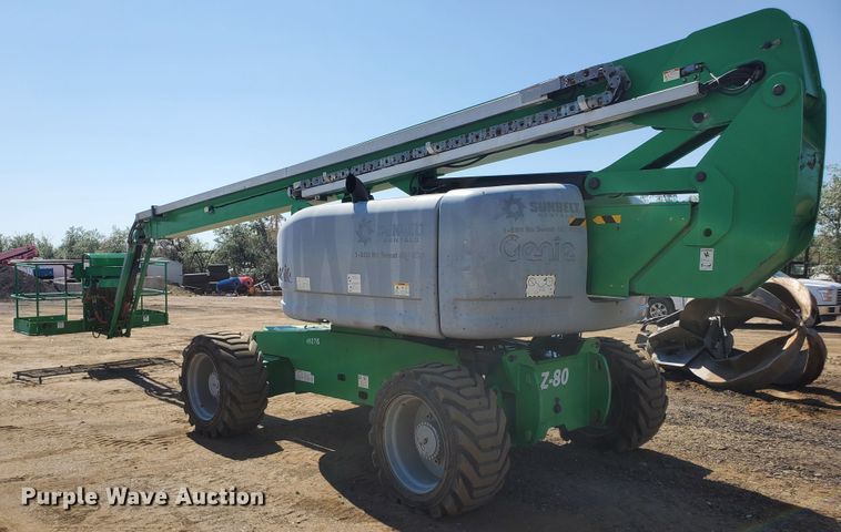 image for item DJ3142 2012 Genie Z80/60  boom lift