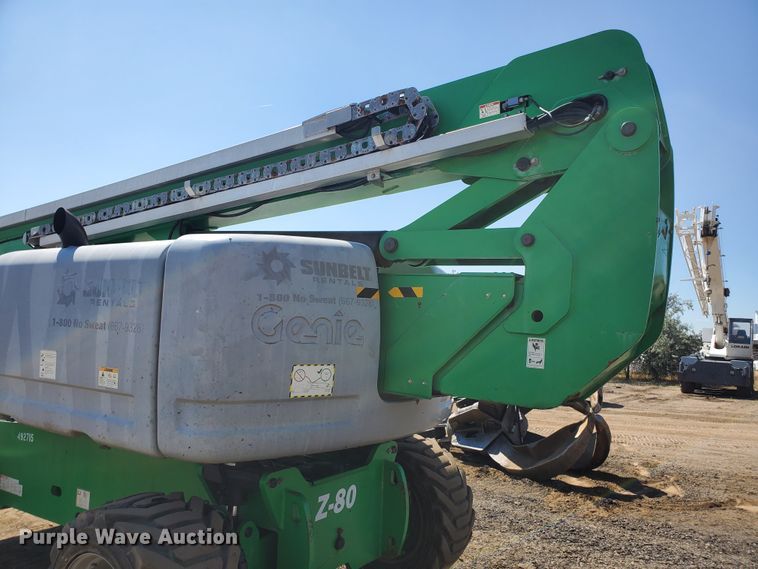 image for item DJ3142 2012 Genie Z80/60  boom lift
