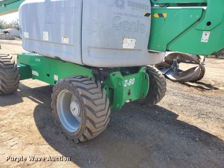 image for item DJ3142 2012 Genie Z80/60  boom lift