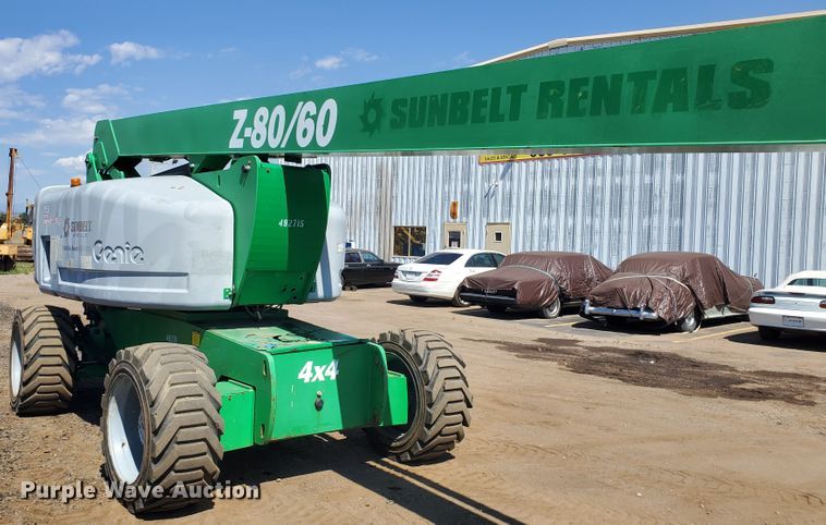 image for item DJ3142 2012 Genie Z80/60  boom lift