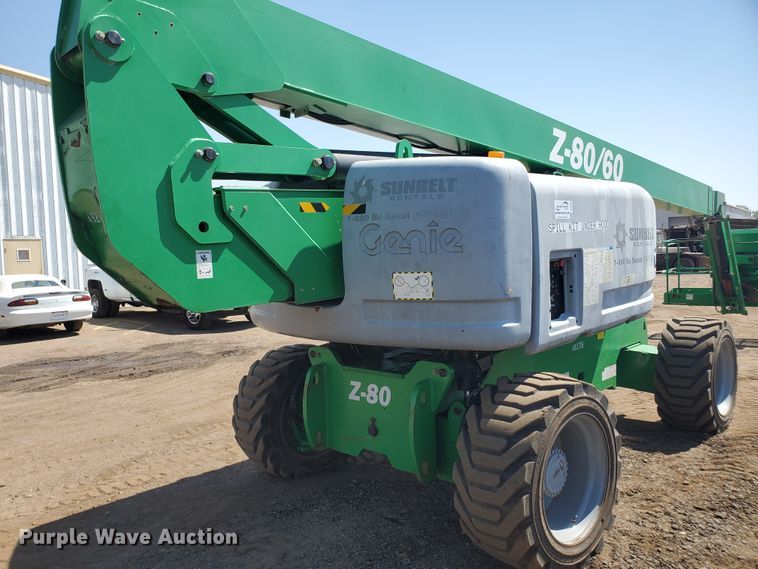 image for item DJ3142 2012 Genie Z80/60  boom lift