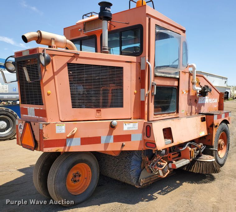 image for item DJ3145 1997 Elgin Pelican P  street sweeper