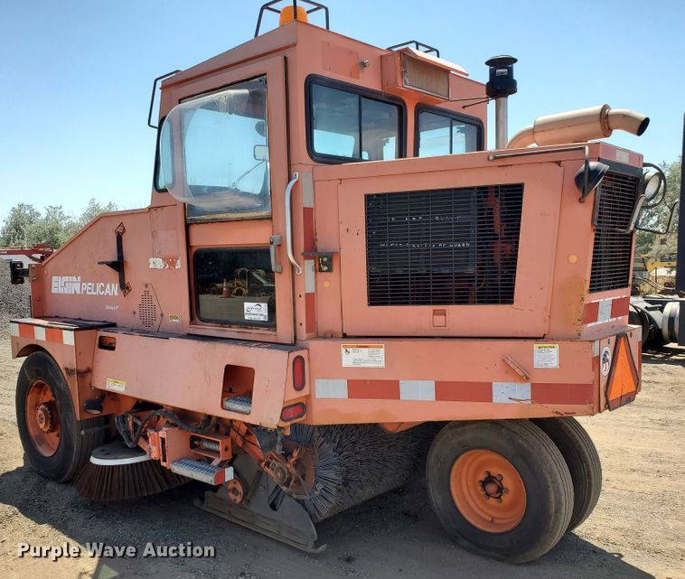 image for item DJ3145 1997 Elgin Pelican P  street sweeper