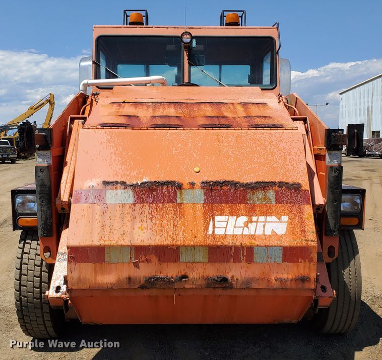 image for item DJ3145 1997 Elgin Pelican P  street sweeper