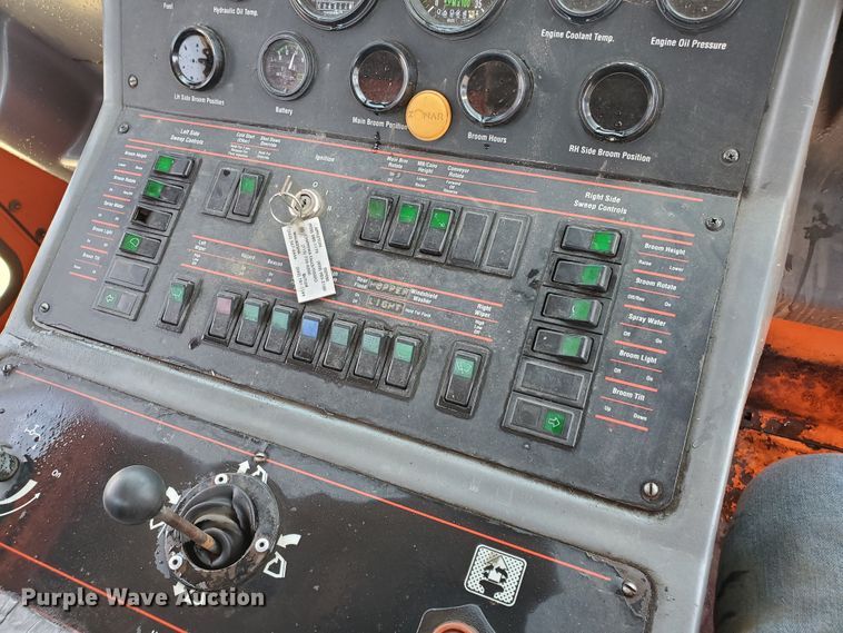 image for item DJ3145 1997 Elgin Pelican P  street sweeper