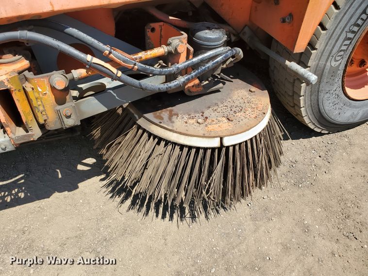 image for item DJ3145 1997 Elgin Pelican P  street sweeper