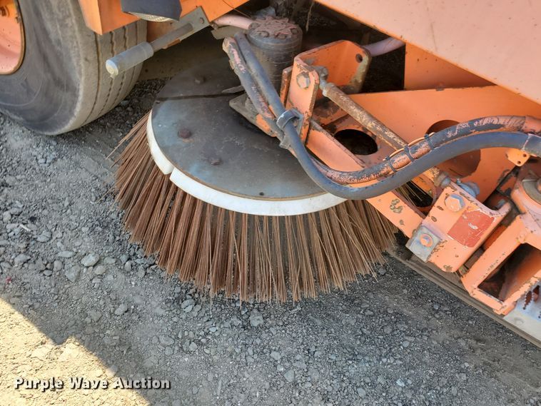 image for item DJ3145 1997 Elgin Pelican P  street sweeper