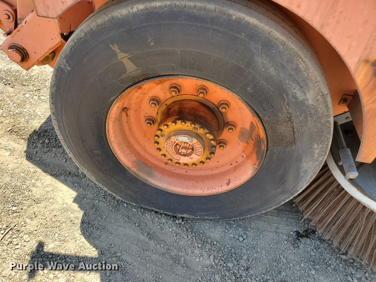 image for item DJ3145 1997 Elgin Pelican P  street sweeper