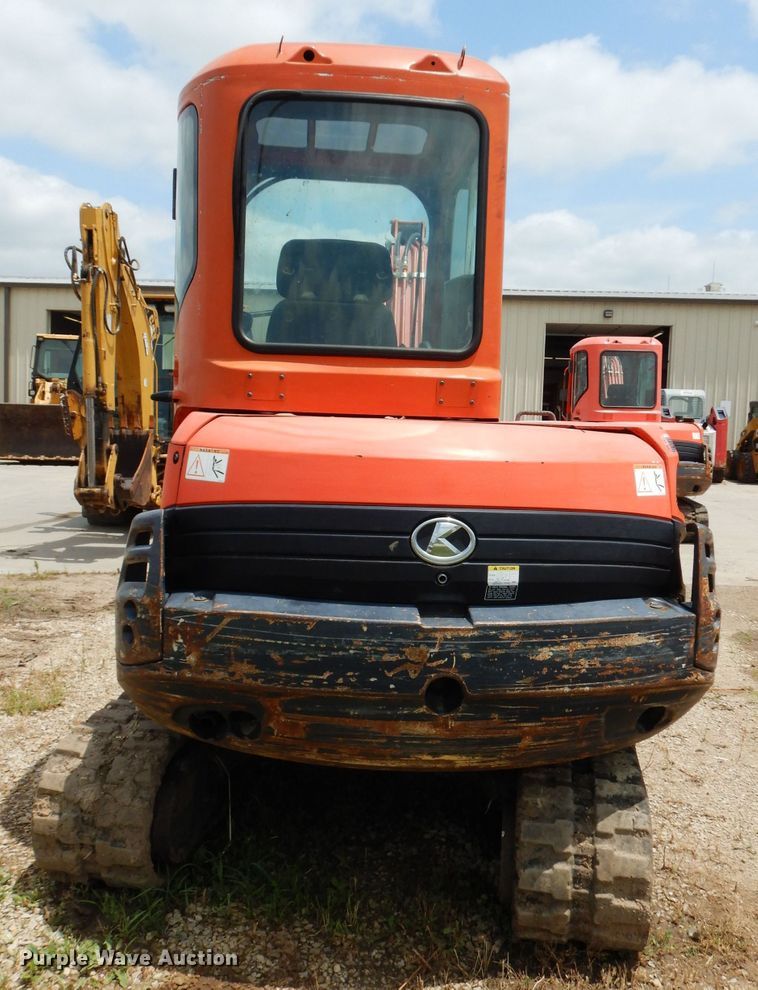 image for item DJ4263 2005 Kubota KX121-3  mini excavator