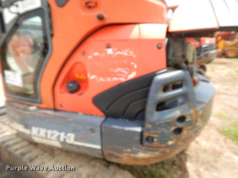 image for item DJ4263 2005 Kubota KX121-3  mini excavator