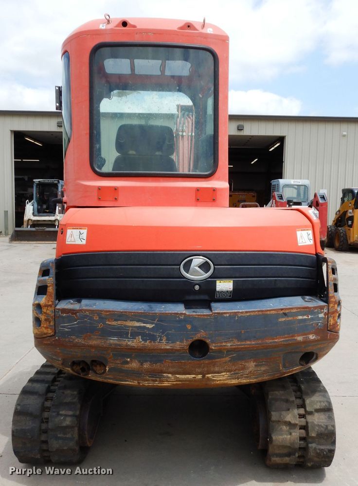 image for item DJ4264 2008 Kubota KX121-3  mini excavator