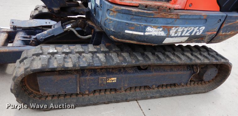 image for item DJ4264 2008 Kubota KX121-3  mini excavator