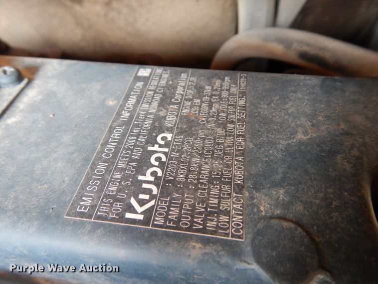 image for item DJ4264 2008 Kubota KX121-3  mini excavator