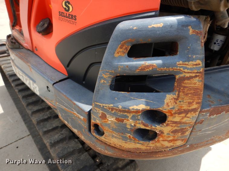 image for item DJ4264 2008 Kubota KX121-3  mini excavator