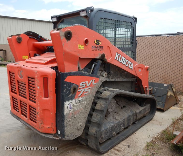 image for item DJ4265 Kubota SVL75-2  tracked skid steer loader