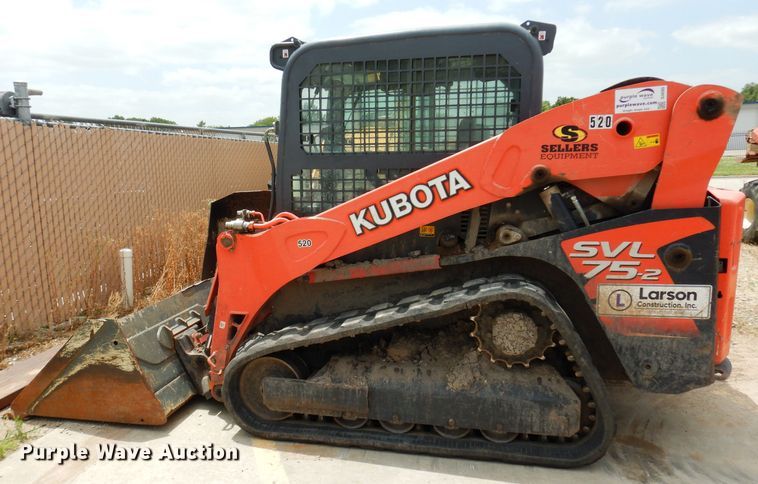 image for item DJ4265 Kubota SVL75-2  tracked skid steer loader