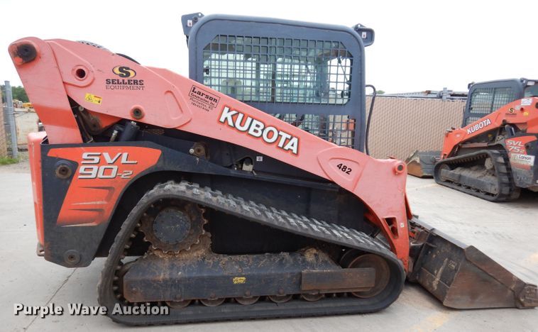 image for item DJ4267 Kubota SVL90-2  tracked skid steer loader