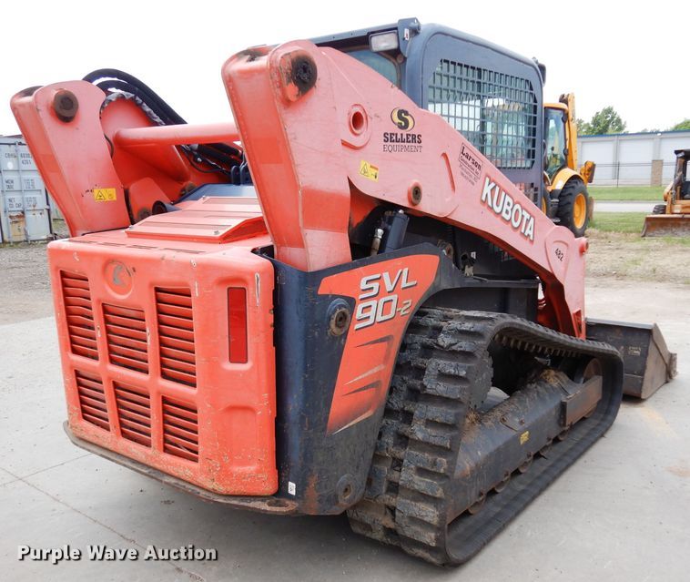 image for item DJ4267 Kubota SVL90-2  tracked skid steer loader