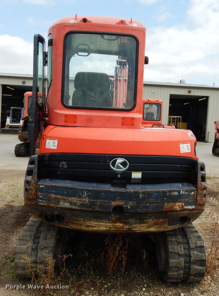 image for item DJ4271 2008 Kubota KX121-3  mini excavator